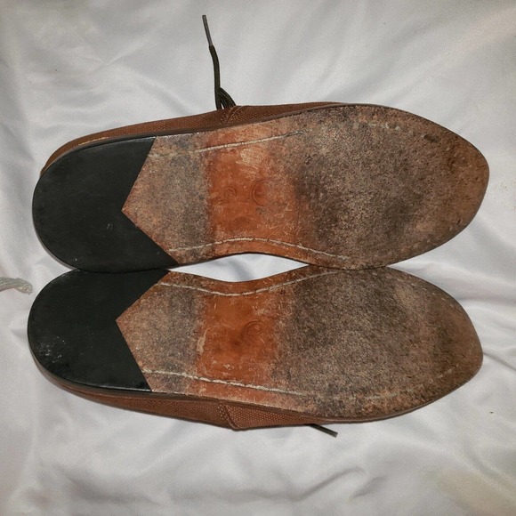 Thorocraft Men’s Brown Canvas Desert Trevor Ankle Chukka Boots Size EU 42 US 9 - Picture 6 of 12